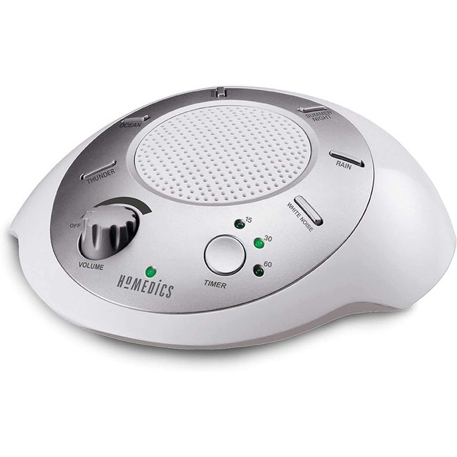 White Noise Sound Machine Portable Sleep Therapy for Home, Office, Baby & Travel