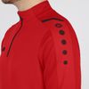 JAKO Herren Ziptop Challenge, Rot/Schwarz, XL