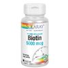 Biotin 5,000 mcg 60 Caps By Solaray