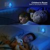 2 Pack Blue Automatic LED Night Light - Plug in & Energy Saving Dusk 2 Dawn LED Night Light Sensitive Night Light