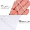 Balacoo 4pcs Preformed BTE Earmold Hearing Aid Tubes Hearing Machine Mold Tubes