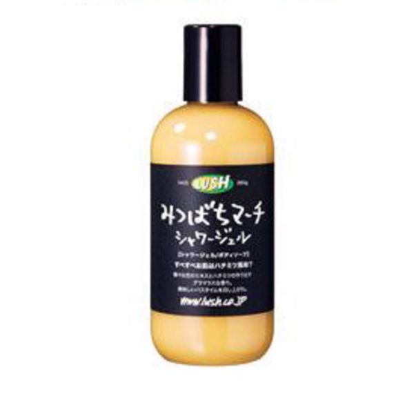 LUSH It's Raining Men Shower Gel, Sweet Scent, Bath Cosmetics, Body Soap, Natural Ingredients, Bergamot, Honey, 8.8 oz (250 g)
