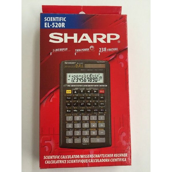 Sharp EL 520V Calculator