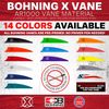 Bohning X Vane, 2.25" Hunting, 3D, Target Vane, Hot Pink, 36pk