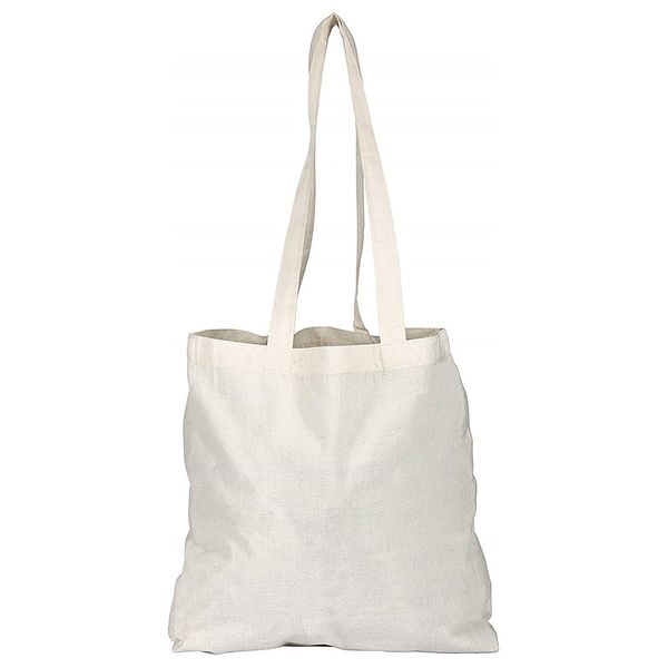 Pack of 1/3/5/10/25/50/100 Plain Natural Cotton Shopping Tote Bags Eco Friendly Shoppers