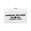 Namvo 3pcs Break Glass Replacement, Access Control Call Points with Fit For Most Manual Call Points