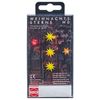 DISC Iluminated Christmas Gold Star Decorations