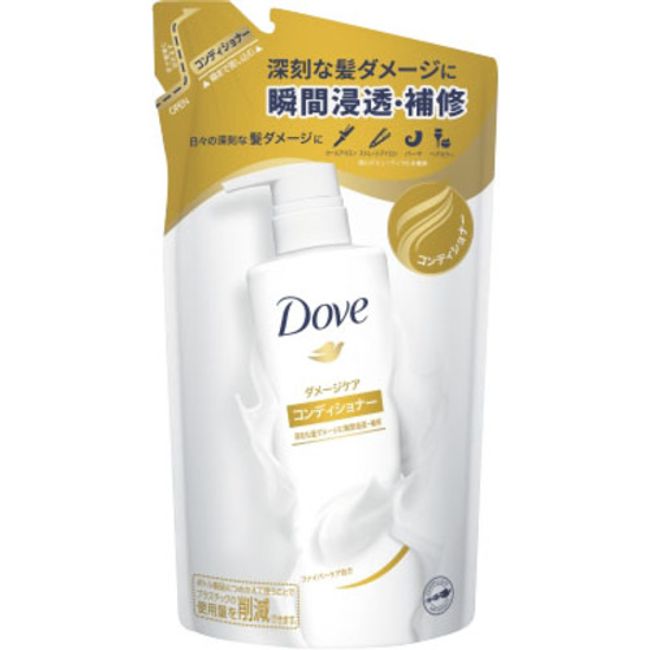 Unilever Japan CM Dove Damage Care Conditioner Refill 350G