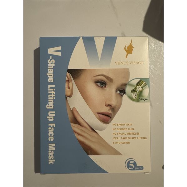 V-Shape Lifting up Face Mask, Venus Visage 4 Pieces