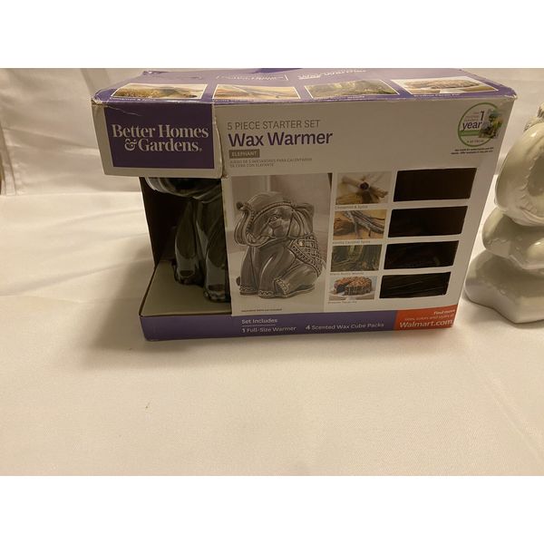 Elephant Wax Warmer with 1 pack of wax + elephant hand soap dispenser