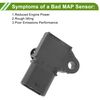 HEROFFIX Manifold Absolute Pressure MAP Sensor for FORD Flex 2015-2019 No.GV2A9F479CA/A2C16122600 1 Pc
