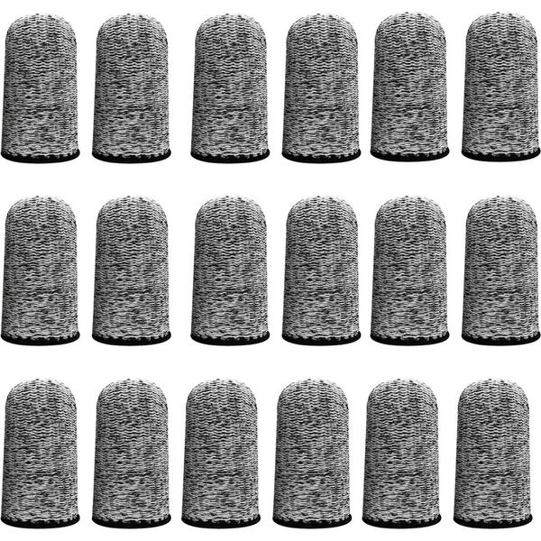 30 Pack Cut-Resistant Finger Cots Finger Sleeve Protector Reusable Thumb Finger Protectors Cut Resistant Finger Cots Finger Protection Cots for Kitchen Work Sculpture Supplies