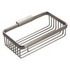 Ginger 551DG/SN Hotelier Shower, 8" Toiletry Basket - Deep, Satin Nickel