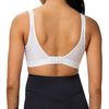 Triumph Triaction Wellness Sports Bra without Underwire, White, 85d