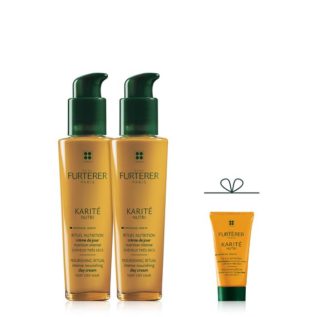 [Rene Furterer] Carite Nutri Shea Butter Hair Essence 100ml Duo (+30ml free)