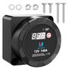 MICTUNING 140A Dual Battery Isolator, Voltage Sense Relay Split Charge Relay Kit