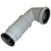90 Degree Bent Flexible Toilet Pan Connector