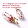 Atoplee Speaker Terminal Binding Post 5 Pair Banana Plug Socket Connector for Amplifier Speaker Terminal Connector