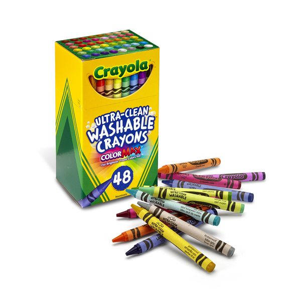 Crayola Ultra Clean Washable Crayons (box of 48)