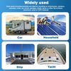 Jadeshay Solar Panel Mounting Brackets, 2Pcs Side Solar Panel Mounting Bracket Drill-Free Corner Bracket Mount Support,for Campervan,RV, Boats,Deck,Motorhomes