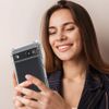Google Pixel 6a Case with Screen Protector, Crystal Clear TPU Protective Cover