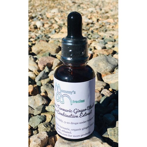 Spagyric Turmeric Combination Extract- Herbal Tincture, 1 oz