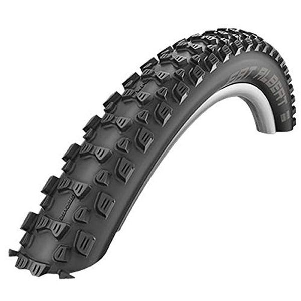 Schwalbe Fat Albert HS 477 Tubeless Easy Snakeskin Folding Mountain Bicycle Tire - Rear (Black - 29 x 2.35)