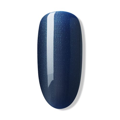 Bluesky Gel Nail Polish, Peacock Flume- 80603, Blue, Cobalt, Dark, Glitter, Long Lasting, Chip Resistant, 10 ml (Requires Drying Under UV LED Lamp)