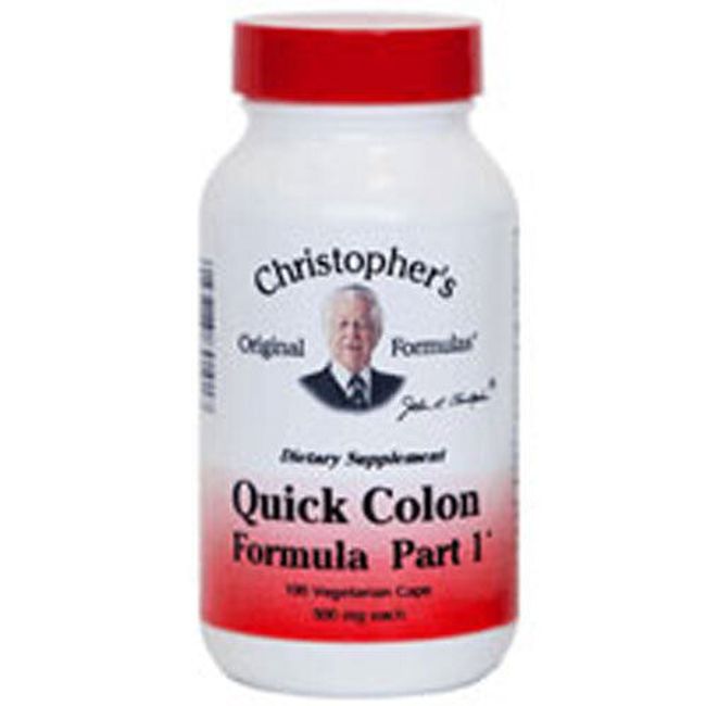 Quick Colon 100 Vegicaps By Dr. Christophers Formulas