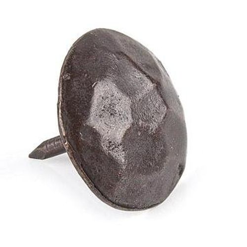 Van Dyke's Restorers Hammered Round Head Clavos - 6 Pack, Black Powder Coat, 7/8"