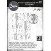 Sizzix Level Texture Fades Embossing Folder Dotted by Tim Holtz, PET, Multi-Colour, One Size