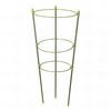 Silverline 240028 Plant Support 3 Ring, Green, 450 mm