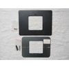 RETRO-5RHB Black Horizontal metal + plastic cover plate Intercom IST IntraSonic