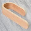 Wood Hand Towel Holder, Self Adhesive, U Shaped Rack, Maple