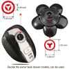 FOXSONIC 6 Blades Electric Shaver Replacement Heads 6 Blades Head Shaver Replacement Blades Bald Shaver With Blade Cover Electric Razor Shaver Head (Black)