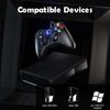LENISUOLE Wired PC Controller for Xbox 360, Wired Controller Compatible with Microsoft Xbox 360 & Slim/PC Windows 10/8/7, with Upgraded Joystick, Double Shock | Enhanced