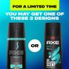 AXE Men Travel Deodorant, Aluminum-Free, Bodyspray, Apollo 6-Pack – 48H Anti-Sweat Protection, TSA-Approved Body Spray, 1 Oz Ea
