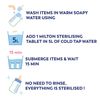 Milton Cold Water Steriliser (White), Packaging may vary