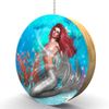 Magic Mermaid Hardwood Oak Fan/Light Pull