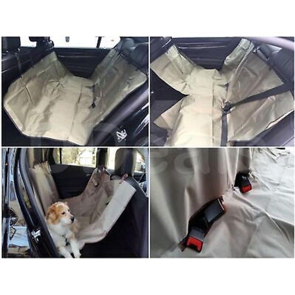 Pet Car Seat Cover Hammock Green 2in1 Rear Back Protector For Porsche Cayenne