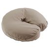 Body Linen Tranquility Microfiber Massage Face Rest Covers for Massage Tables and Chairs - Durable, Lightweight and Extra Soft Microfiber Face Cradle Covers - 10 Pack Walnut