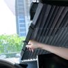 Front Car Retractable Windshield Sun Shade Visor SUV Window Folding Block Cover