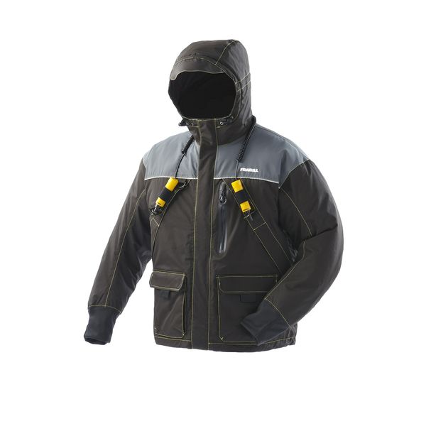 Frabill 2504021 I3 Jacket, Black, Large