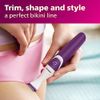 Philips Bikini Genie Cordless Trimmer for Bikini Line Hair Removal, with Shaving Head and Comb, BRT383/50