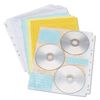 Innovera IVR39301 - Two-Sided CD/DVD Pages for Three-Ring Binder