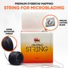 Microblading Mapping String (UK COMPANY) - 10m for Precise Black Brow Mapping