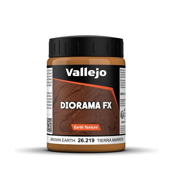 Vallejo Model Color 200 ml Stone Textures - Brown Earth