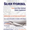 Ionic Colloidal Silver Hydrosol HALF GALLON 64 oz Immune Support