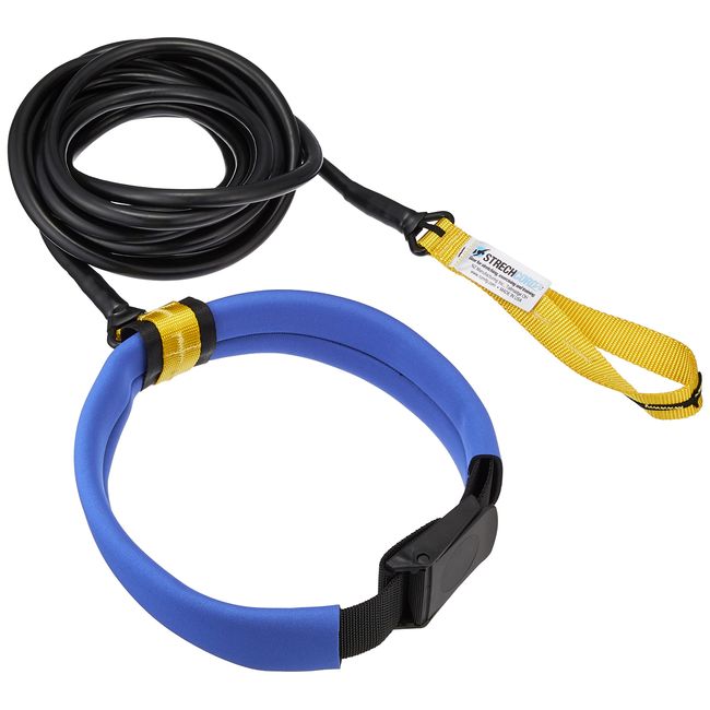 Soltec-swim Swim Training Tube Long Belt Slider 25M 201519 Yellow S (Middle High School Students)