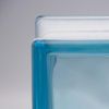 Basic Glass Block Cloud Light Blue 19 x 19 x 8 cm Set of 6